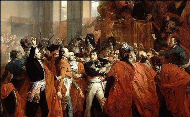 拿破仑发动雾月政变