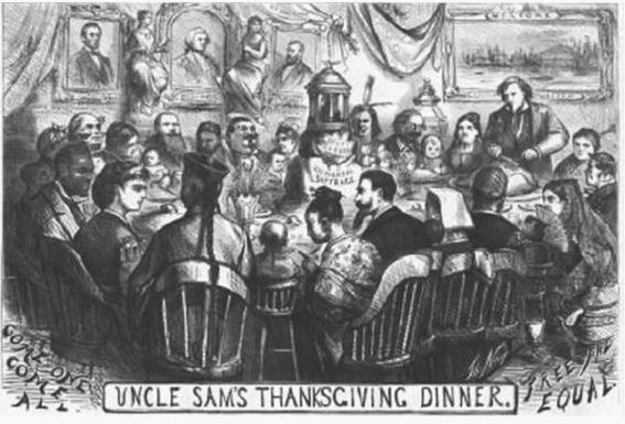 山姆大叔的感恩节晚宴