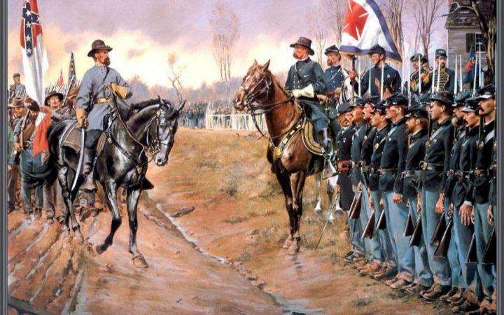 南北战争胜利图片