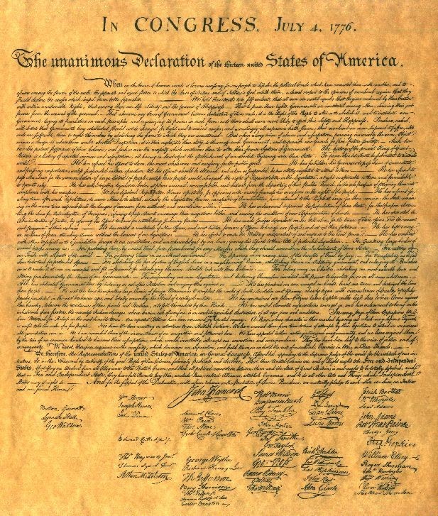 《独立宣言》
