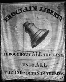一面废奴主义者的旗帜