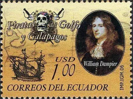 威廉·丹彼尔纪念邮票