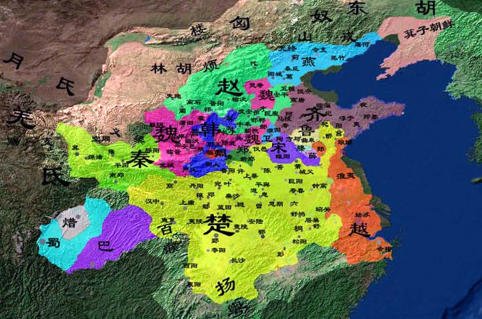 赵国地理位置图片