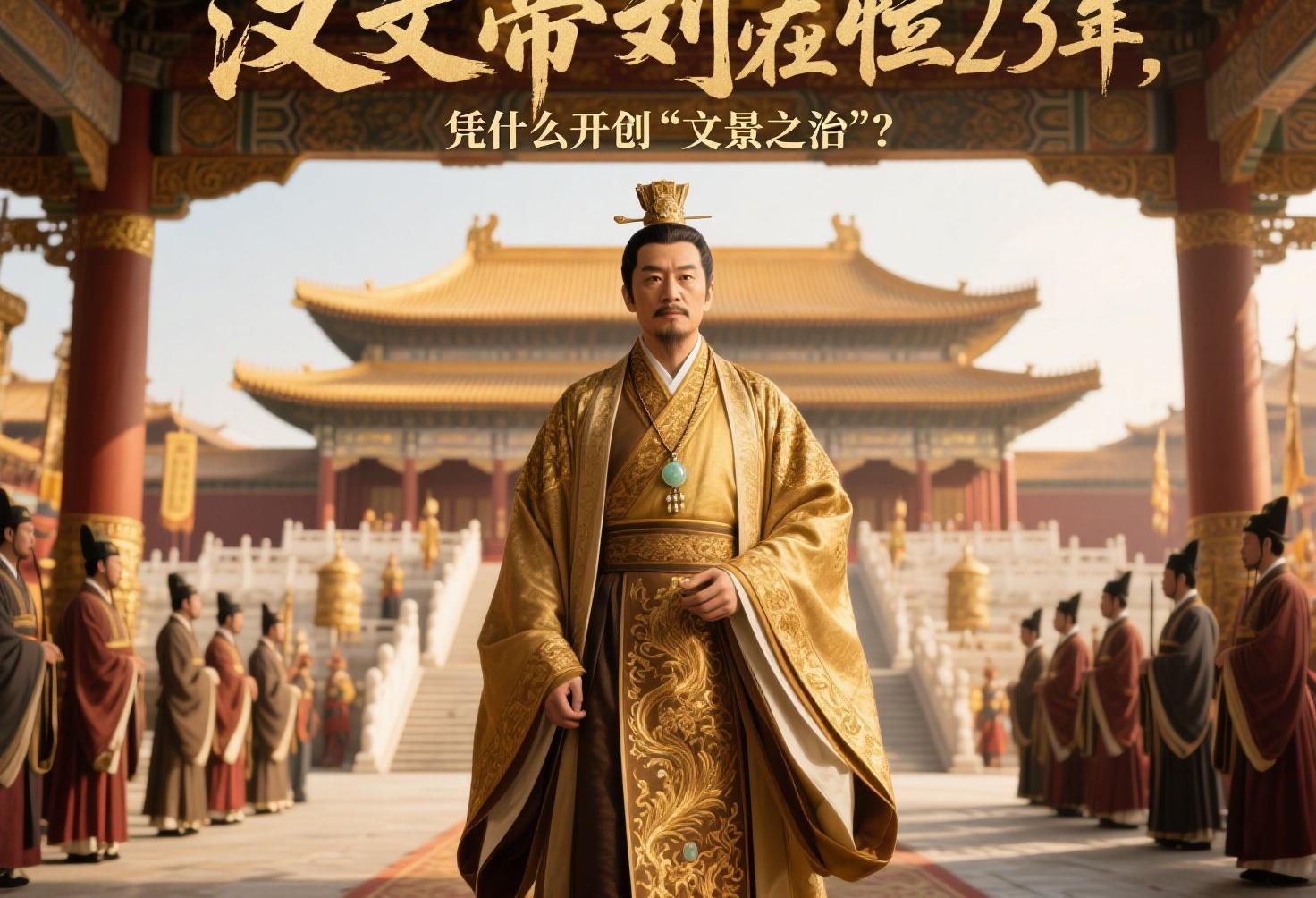 《史记·孝文本纪》到底写了什么？这位“最不折腾”的皇帝，为什么成了中国仁君天花板