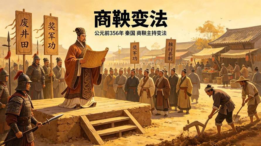 商鞅立木取信变法强秦，最后却被自己的法令挡在旅馆门外