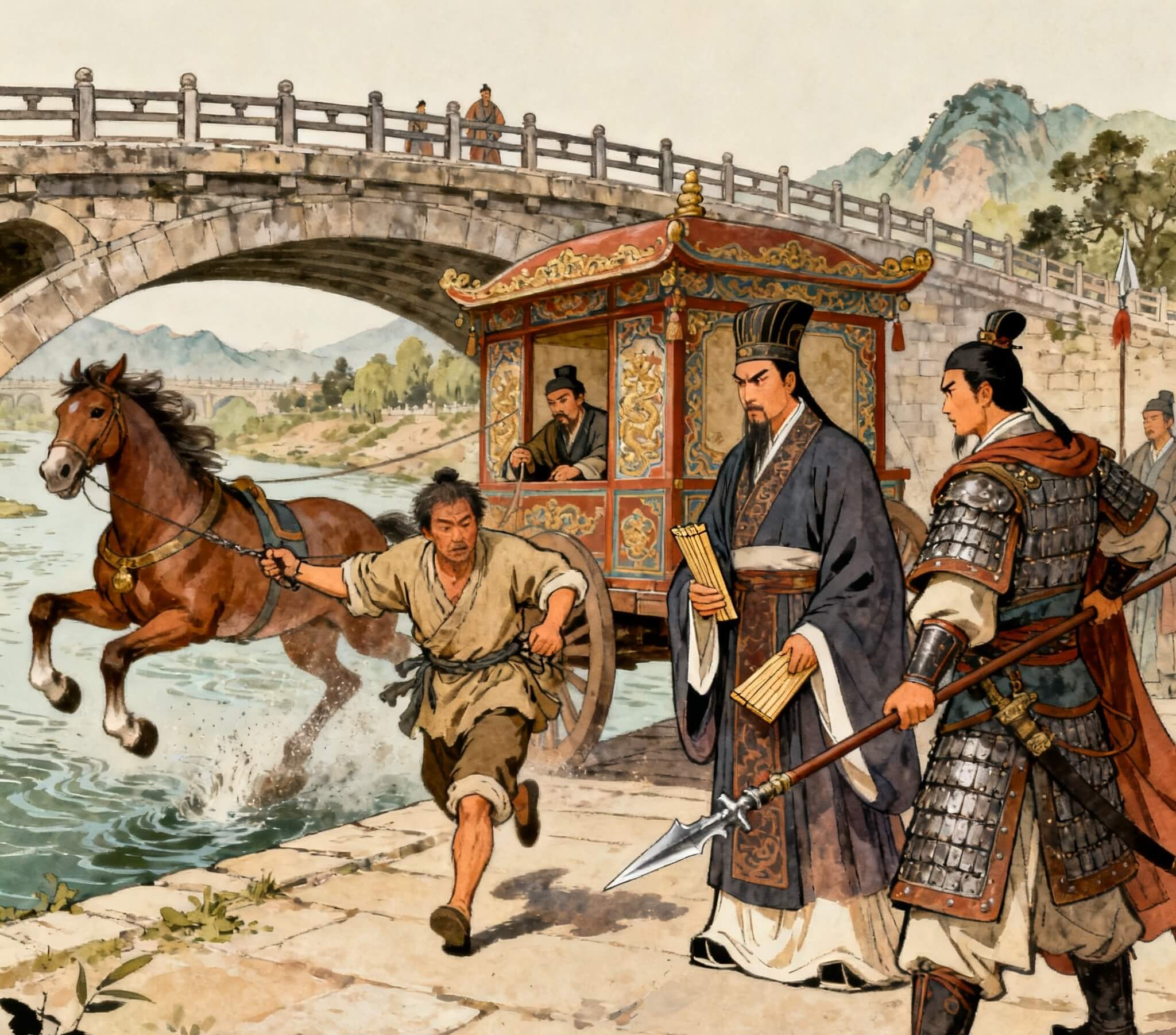 惊马只罚四两，盗环不肯灭族：张释之把"法不阿上"四个字，刻进了汉朝