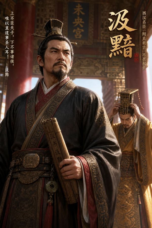 一个敢说汉武帝"内心贪婪却装仁义"的硬汉，皇帝不戴好帽子都不敢见他