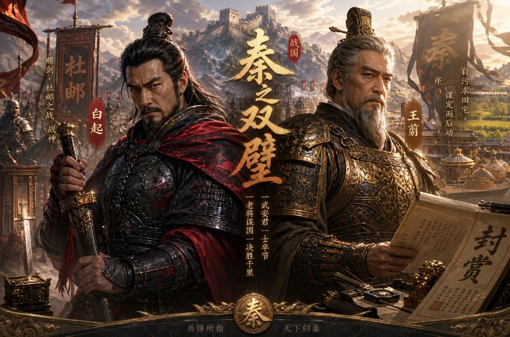 白起被赐剑杜邮，王翦自污求田宅：透过两位战神理解为将之道与功成身退