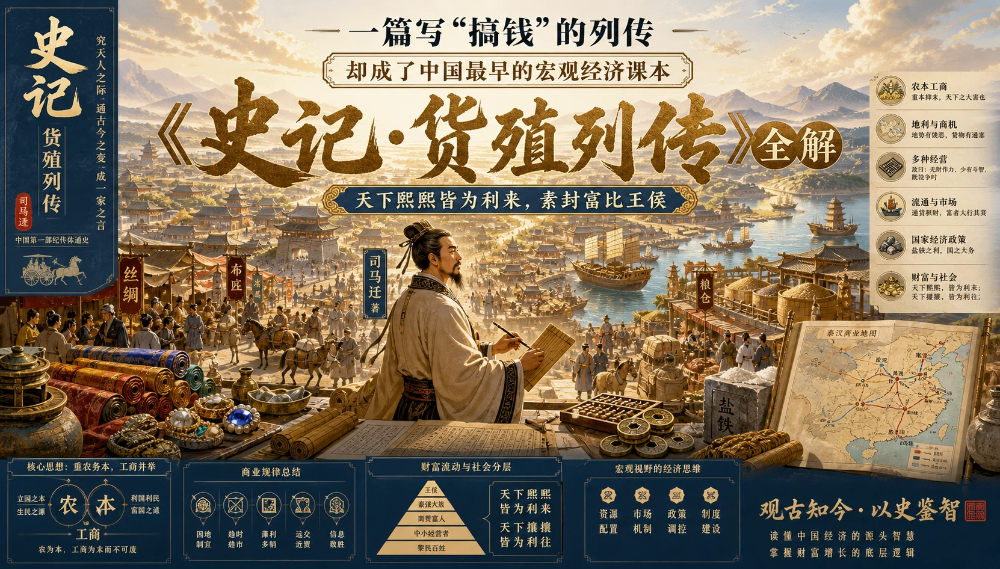 旱则资舟，水则资车：计然的逆向囤货，是现代反周期投资的祖宗